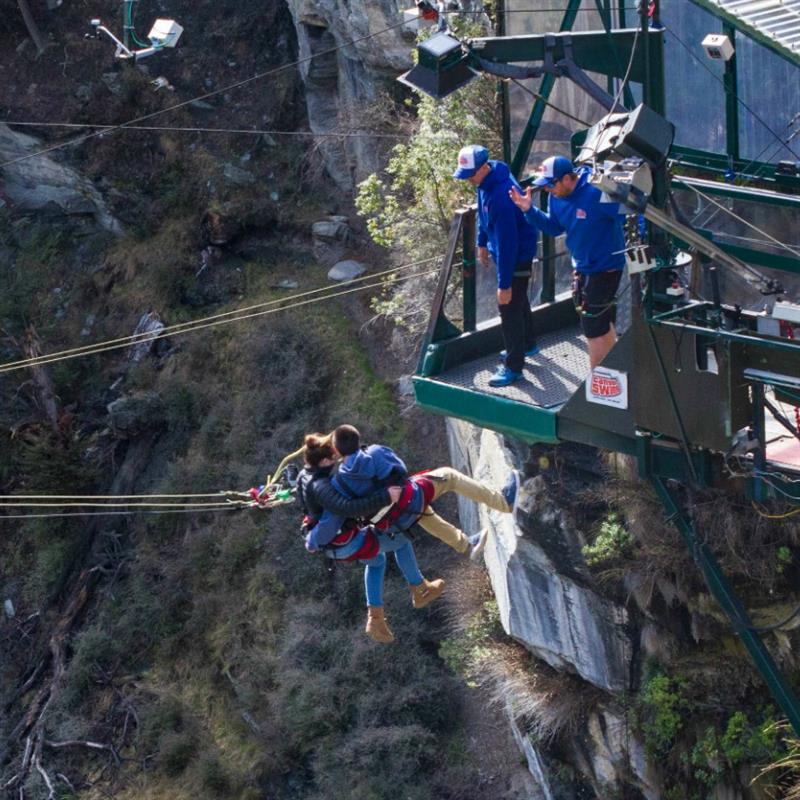 Tandem Canyon Swing + Photos & Video